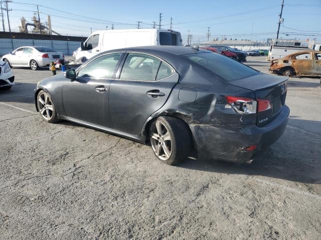 JTHBF5C22A5128602 - 2010 LEXUS IS 250 BLACK photo 2