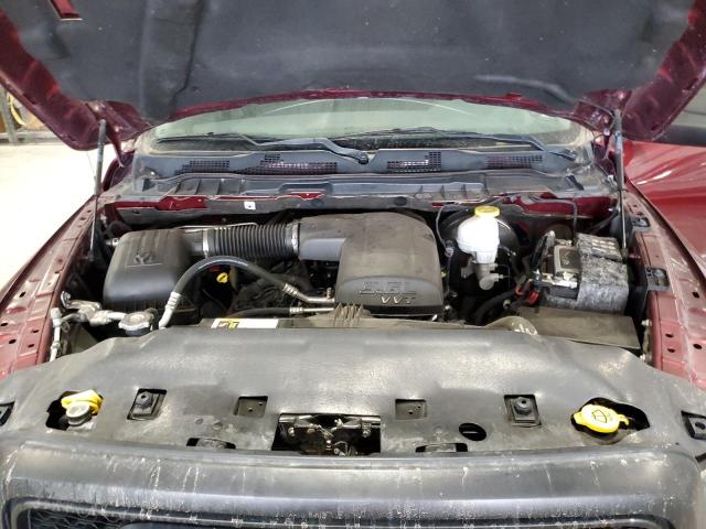 1C6RR7GG4KS626657 - 2019 RAM 1500 CLASS SLT წითელი ფოტო 11