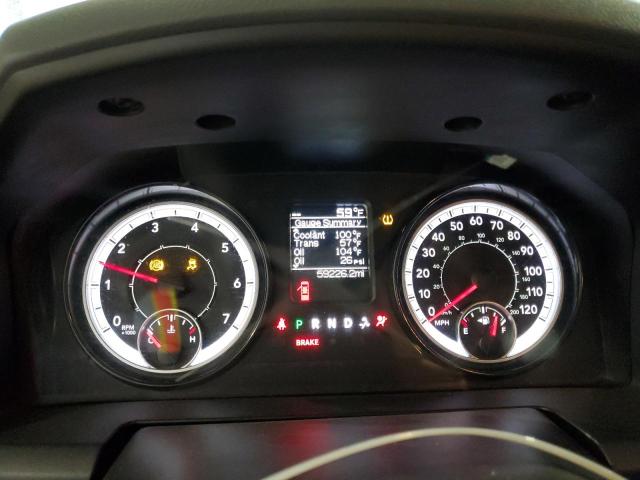 1C6RR7GG4KS626657 - 2019 RAM 1500 CLASS SLT წითელი ფოტო 9