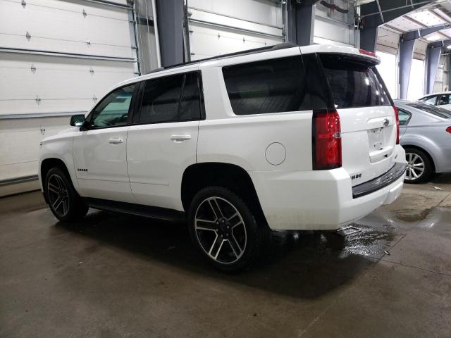 1GNSKCKJXKR253956 - 2019 CHEVROLET TAHOE K1500 PREMIER WHITE photo 2