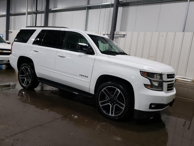 1GNSKCKJXKR253956 - 2019 CHEVROLET TAHOE K1500 PREMIER WHITE photo 4