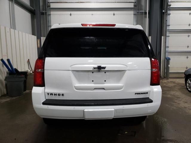 1GNSKCKJXKR253956 - 2019 CHEVROLET TAHOE K1500 PREMIER WHITE photo 6