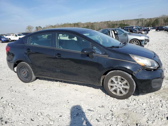 KNADM4A34E6325788 - 2014 KIA RIO LX BLACK photo 4