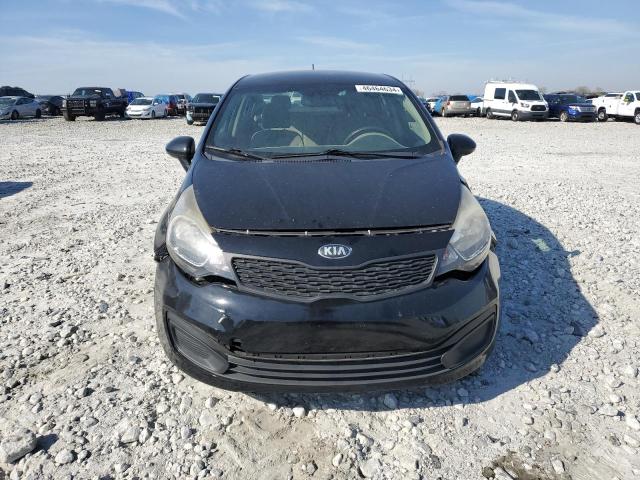 KNADM4A34E6325788 - 2014 KIA RIO LX BLACK photo 5