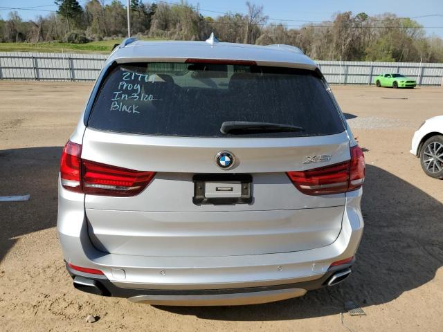 5UXKT0C59J0W02029 - 2018 BMW X5 XDR40E ვერცხლისფერი ფოტო 6