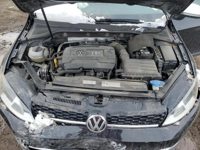 3VWH17AU8HM516221 - 2017 VOLKSWAGEN GOLF ALLTR S BLACK photo 11