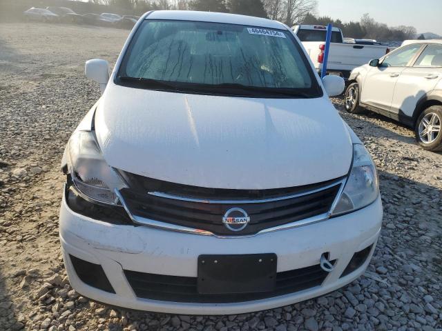 3N1BC1CP7BL447271 - 2011 NISSAN VERSA S WHITE photo 5