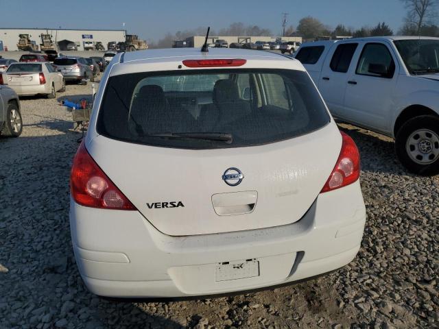 3N1BC1CP7BL447271 - 2011 NISSAN VERSA S WHITE photo 6