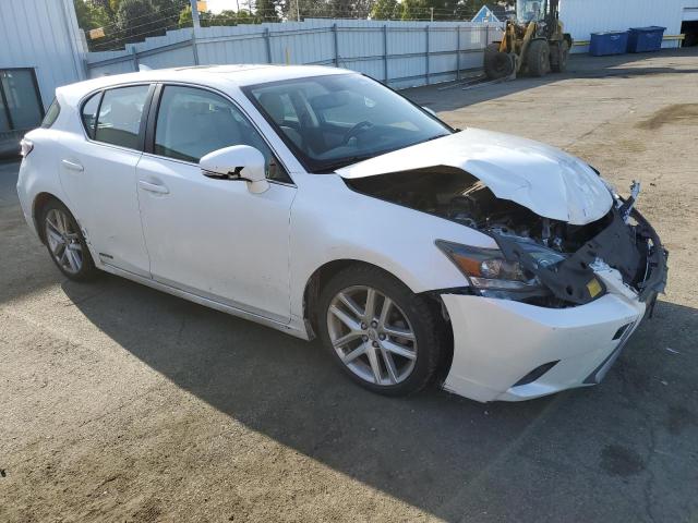 JTHKD5BH7E2182013 - 2014 LEXUS CT 200 WHITE photo 4