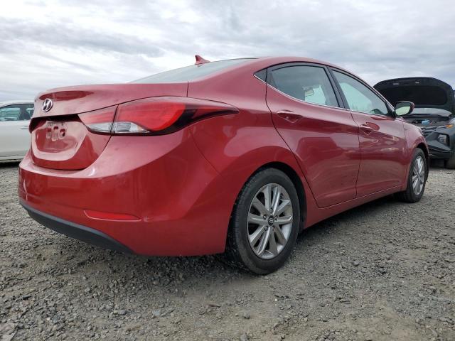 KMHDH4AE5FU369414 - 2015 HYUNDAI ELANTRA SE RED photo 3