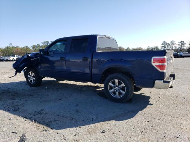 1FTEW1CM1CKD47371 - 2012 FORD F150 SUPERCREW BLUE photo 2