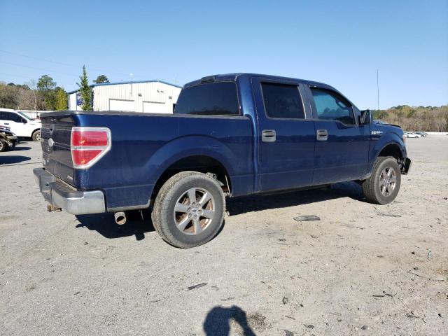 1FTEW1CM1CKD47371 - 2012 FORD F150 SUPERCREW BLUE photo 3