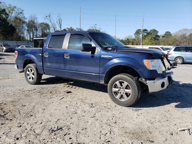 1FTEW1CM1CKD47371 - 2012 FORD F150 SUPERCREW BLUE photo 4