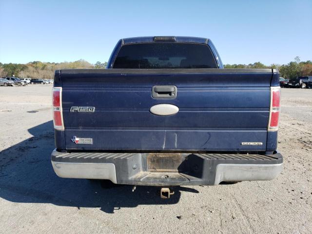 1FTEW1CM1CKD47371 - 2012 FORD F150 SUPERCREW BLUE photo 6
