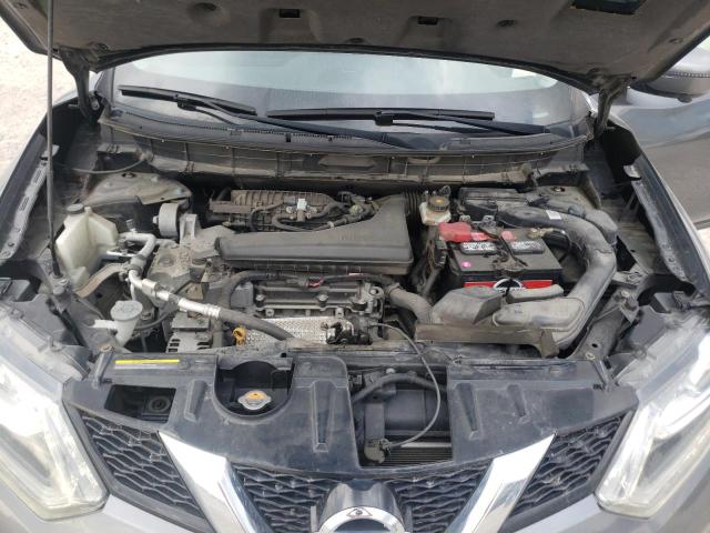 5N1AT2MV0GC786769 - 2016 NISSAN ROGUE S GRAY photo 12