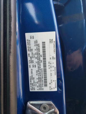 1FMCU0F79HUC51878 - 2017 FORD ESCAPE S BLUE photo 13