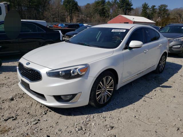 KNALN4D78F5186960 - 2015 KIA CADENZA PREMIUM WHITE photo 1