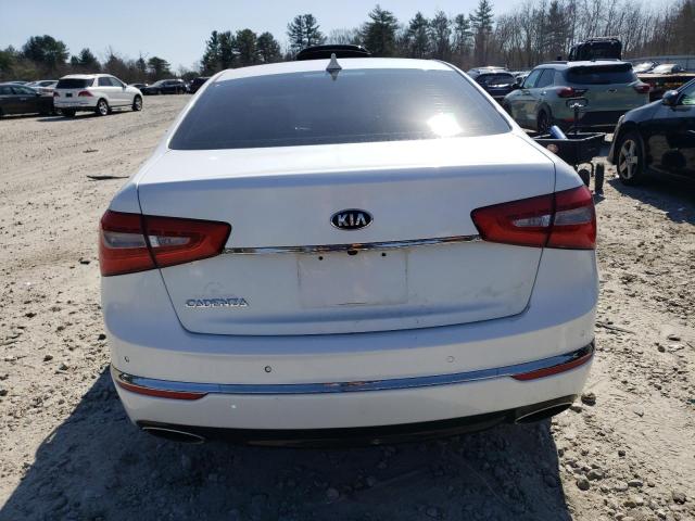 KNALN4D78F5186960 - 2015 KIA CADENZA PREMIUM WHITE photo 6