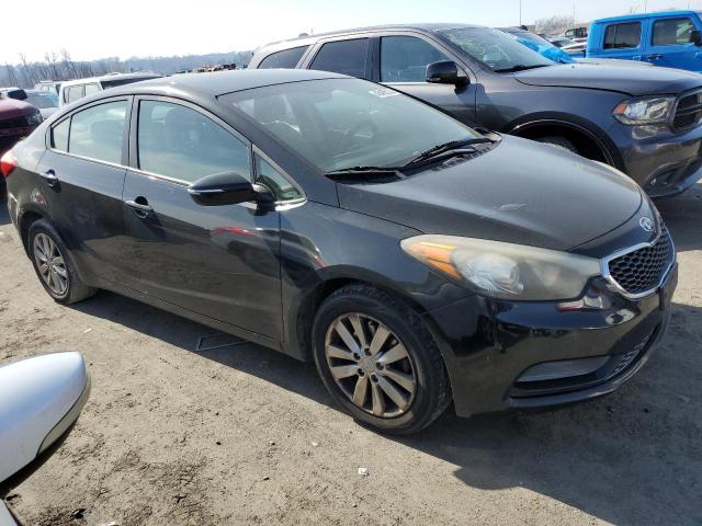 KNAFX4A65E5217549 - 2014 KIA FORTE LX BLACK photo 4