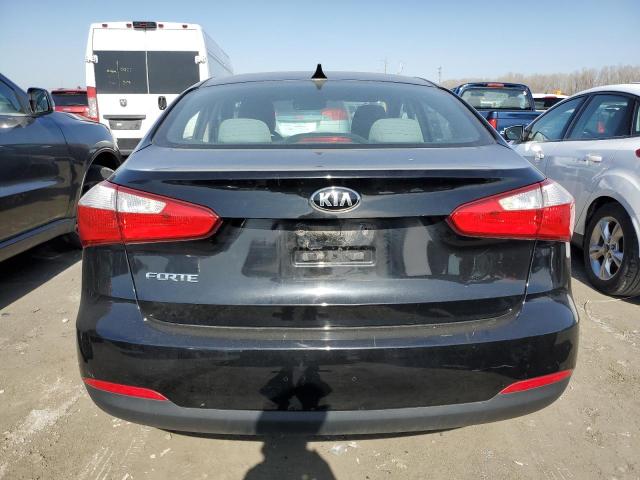 KNAFX4A65E5217549 - 2014 KIA FORTE LX BLACK photo 6