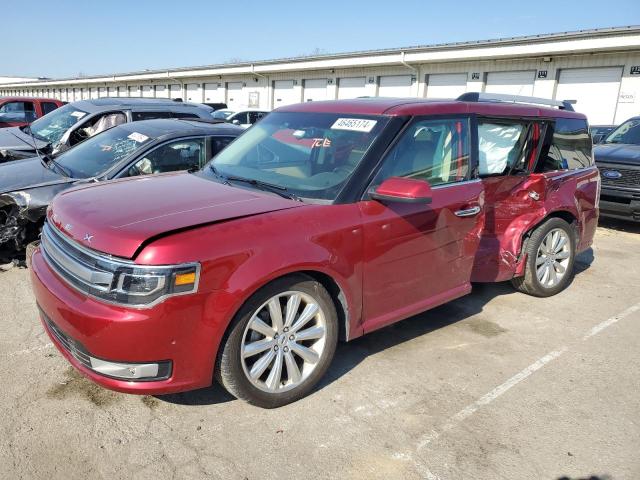 2FMHK6DT2EBD45620 - 2014 FORD FLEX LIMITED RED photo 1