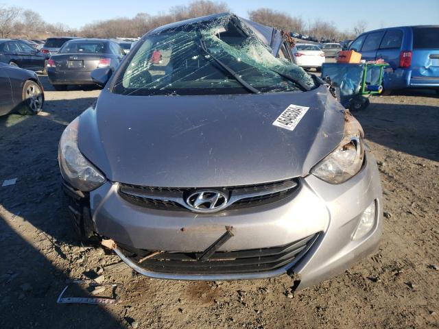 KMHDH4AE1CU337166 - 2012 HYUNDAI ELANTRA GLS SILVER photo 5