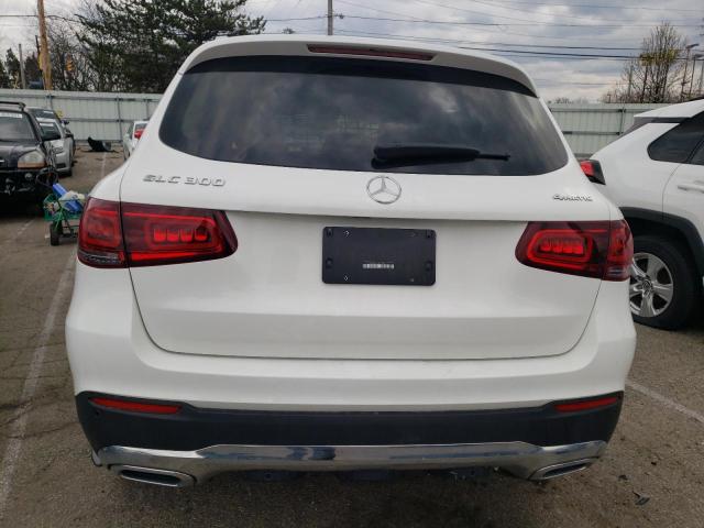 W1N0G8EB8NV351701 - 2022 MERCEDES-BENZ GLC 300 4MATIC WHITE photo 6