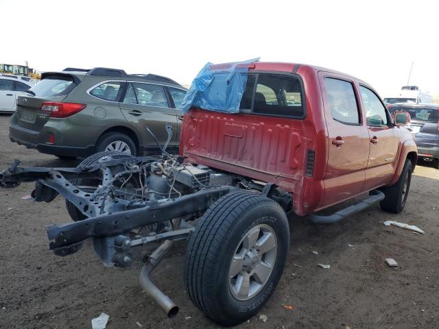 5TEMU52N89Z603254 - 2009 TOYOTA TACOMA DOUBLE CAB LONG BED RED photo 3