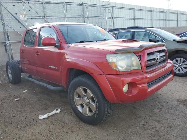 5TEMU52N89Z603254 - 2009 TOYOTA TACOMA DOUBLE CAB LONG BED RED photo 4