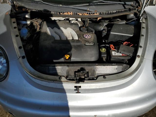 3VWBK21CX4M402373 - 2004 VOLKSWAGEN NEW BEETLE GL 银色 照片 11