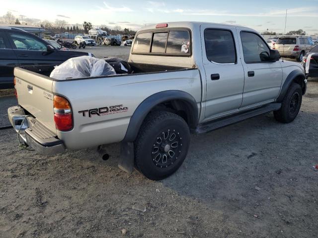 5TEGN92NX3Z234115 - 2003 TOYOTA TACOMA DOUBLE CAB PRERUNNER SILVER photo 3