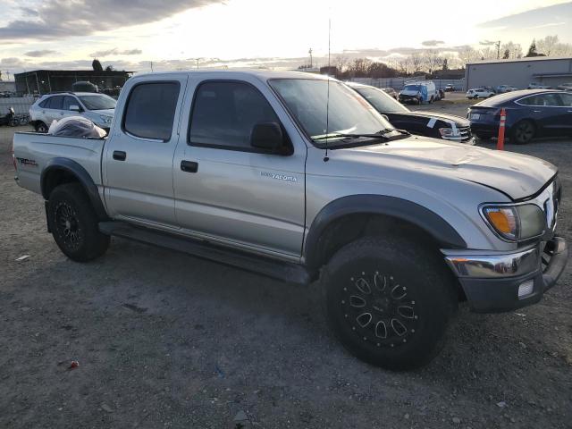 5TEGN92NX3Z234115 - 2003 TOYOTA TACOMA DOUBLE CAB PRERUNNER SILVER photo 4