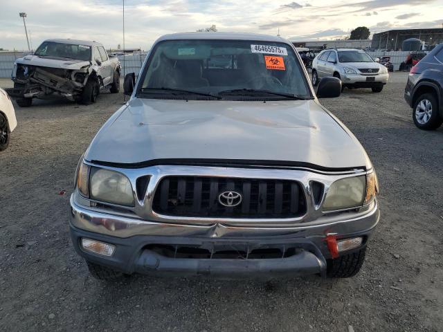 5TEGN92NX3Z234115 - 2003 TOYOTA TACOMA DOUBLE CAB PRERUNNER SILVER photo 5