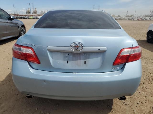 4T1BK46K09U594528 - 2009 TOYOTA CAMRY SE BLUE photo 6