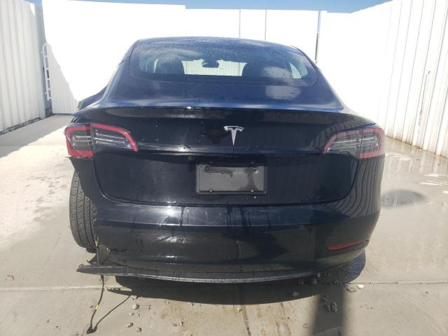 5YJ3E1EA7NF187221 - 2022 TESLA MODEL 3 BLACK photo 6