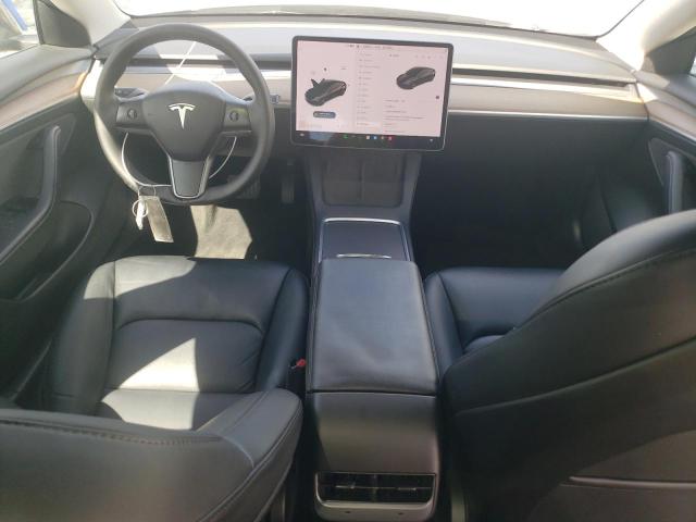 5YJ3E1EA7NF187221 - 2022 TESLA MODEL 3 BLACK photo 8