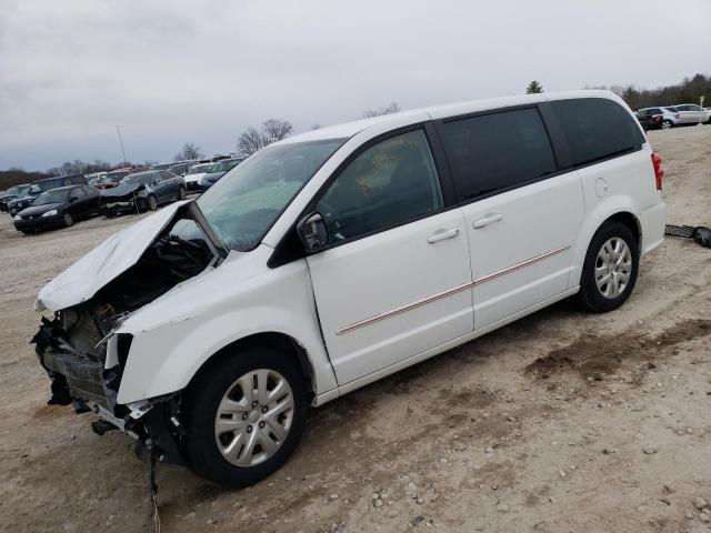 2C4RDGBG3HR605405 - 2017 DODGE GRAND CARA SE WHITE photo 1