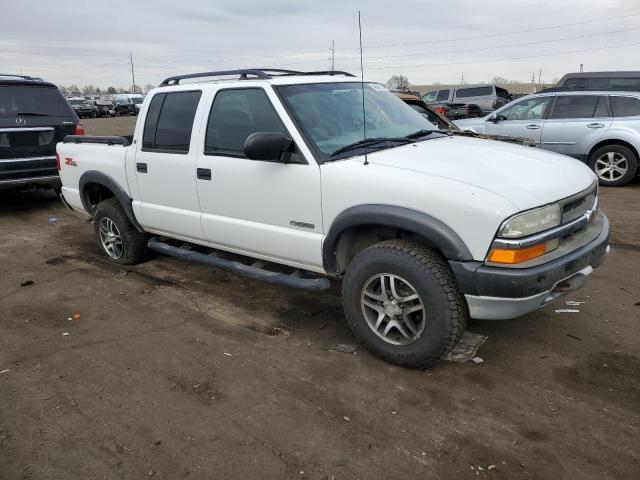 1GCDT13W72K207880 - 2002 CHEVROLET S TRUCK S10 WHITE photo 4