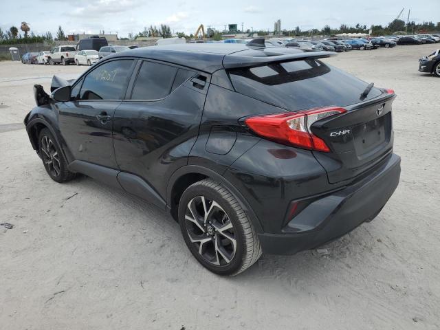 NMTKHMBXXLR107026 - 2020 TOYOTA C-HR XLE BLACK photo 2