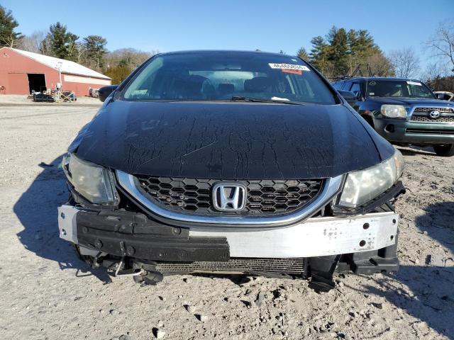 19XFB2F59EE250077 - 2014 HONDA CIVIC LX BLACK photo 5