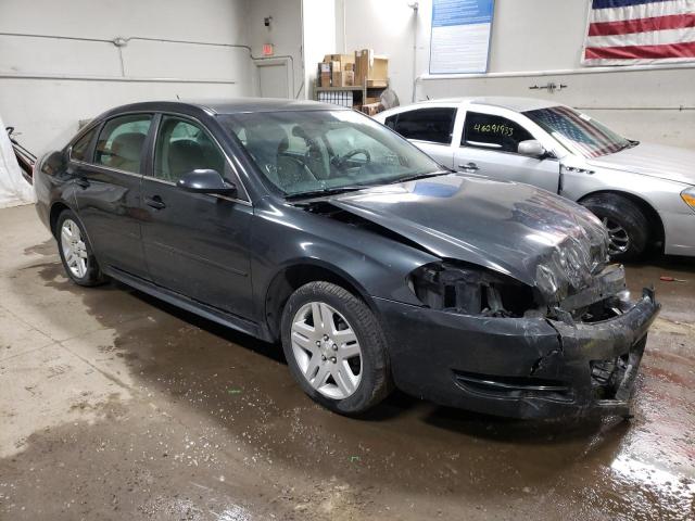 2G1WB5E35E1142451 - 2014 CHEVROLET IMPALA LIM LT GRAY photo 4