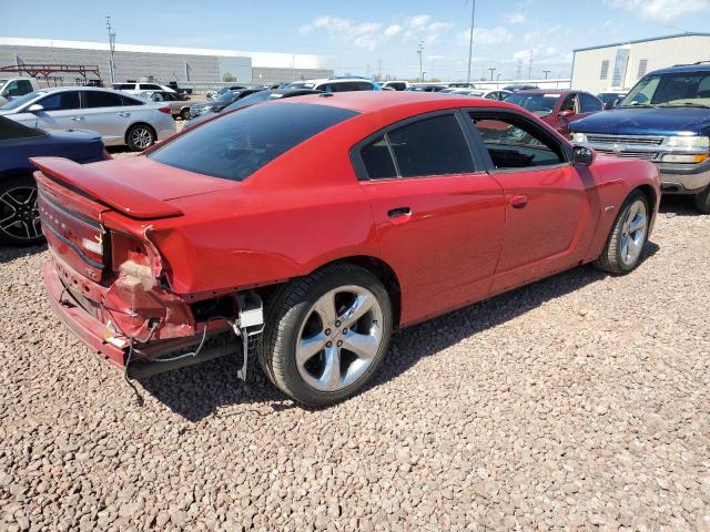 2C3CDXCT5EH152539 - 2014 DODGE CHARGER R/T RED photo 3