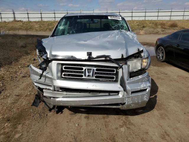 2HJYK16516H512601 - 2006 HONDA RIDGELINE RTL SILVER photo 5