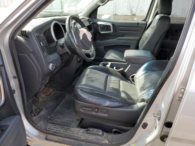 2HJYK16516H512601 - 2006 HONDA RIDGELINE RTL SILVER photo 7