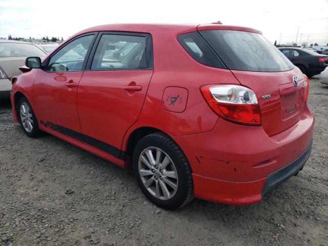 2T1KU4EE9AC345690 - 2010 TOYOTA COROLLA MA RED photo 2