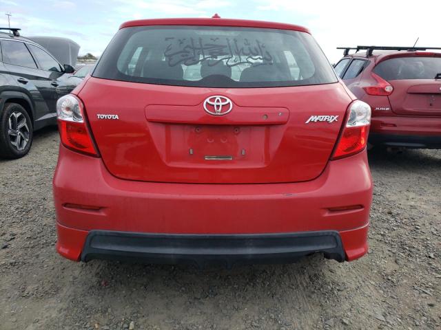 2T1KU4EE9AC345690 - 2010 TOYOTA COROLLA MA RED photo 6