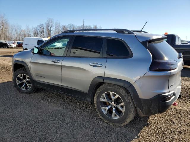 1C4PJMBS8FW780627 - 2015 JEEP CHEROKEE TRAILHAWK 银色 照片 2