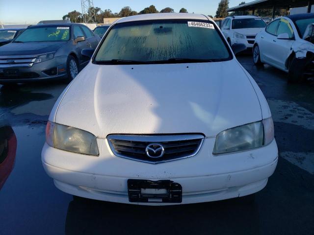 1YVGF22C125266854 - 2002 MAZDA 626 LX WHITE photo 5