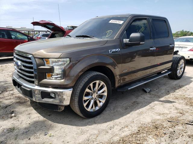 1FTEW1CP8GFC72418 - 2016 FORD F150 SUPERCREW BROWN photo 1