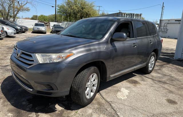 5TDZA3EH5DS041053 - 2013 TOYOTA HIGHLANDER BASE Сұр фото 2